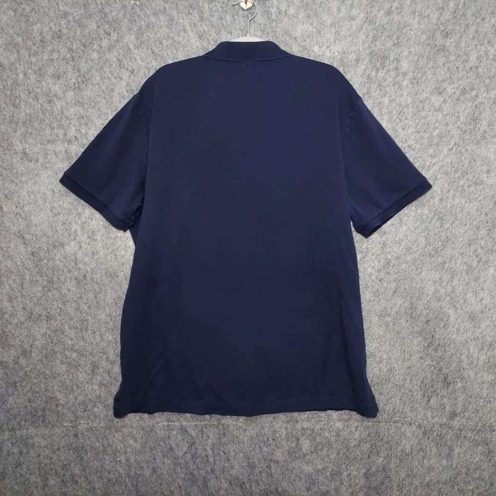 Polo Ralph Lauren Mens Polo Shirt XL Navy Blue Preppy Classic Fit Short Sleeve